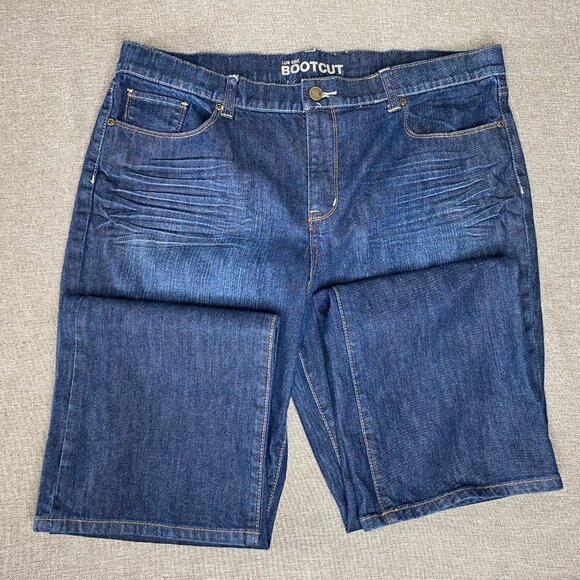 New York & Company Bootcut Denim Jeans Women's 18 Tall Blue Casual Pants - Picture 5 of 16